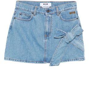 Msgm, Dames, Rokken, Blauw, Maat: 2XS Denim,