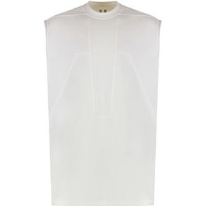 Rick Owens, Heren, Tops, Wit, Maat: S Katoen,