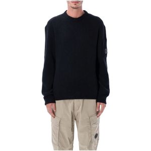 C.p. Company, Heren, Truien, Zwart, Maat: XL Wol,