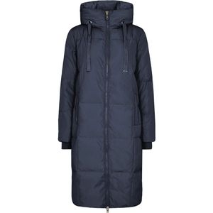 Mos Mosh - Nova Square Down Coat - Donsjas - Blauw - 90% Dons - 10% Veren - 100% Polyester