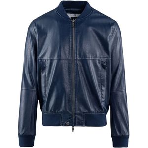 BomBoogie, Heren, Jassen, Blauw, Maat: L Katoen,