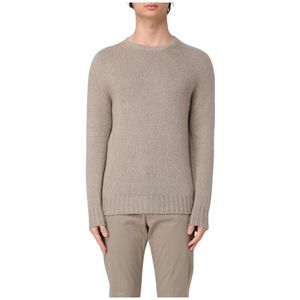 Drumohr, Heren, Truien, Beige, Maat: M Linnen,
