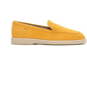 Hogan - Mocassino Loafer - Geel - Leer