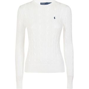 Ralph Lauren, Dames, Truien, Wit, Maat: L Katoen,