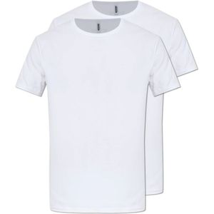 Moschino, Heren, Tops, Wit, Maat: L