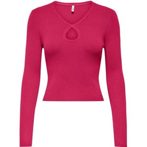 Only, Dames, Truien, Roze, Maat: M Nylon,