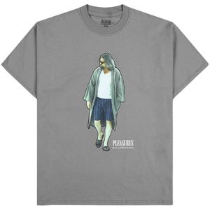 Pleasures, Heren, Tops, Grijs, Maat: XL