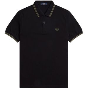 Fred Perry, Heren, Tops, Zwart, Maat: 2XL Katoen,