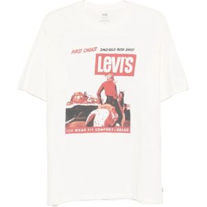 Levi's, Heren, Tops, Wit, Maat: M