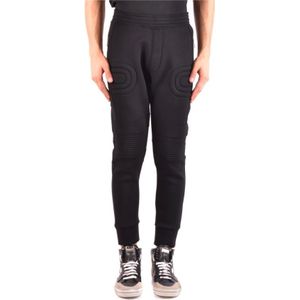 Neil Barrett, Heren, Broeken, Zwart, Maat: L