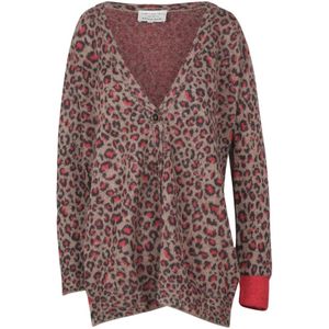 Alessia Santi, Dames, Truien, Veelkleurig, Maat: S Polyamide,