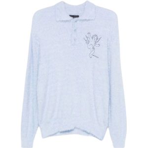 Rassvet, Heren, Truien, Blauw, Maat: M Mohair,