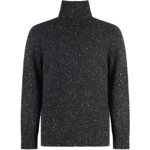 Malo, Heren, Truien, Grijs, Maat: L Kasjmier,