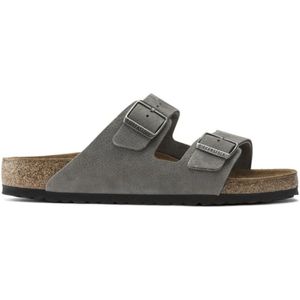 Birkenstock, Heren, Schoenen, Grijs, Maat: 44 EU