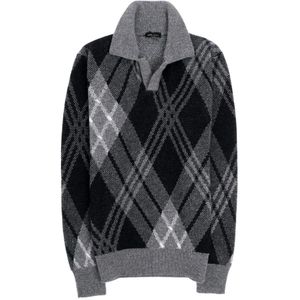 Roberto Collina, Heren, Truien, Grijs, Maat: XL