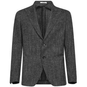 Tagliatore, Heren, Jassen, Bruin, Maat: S Katoen,