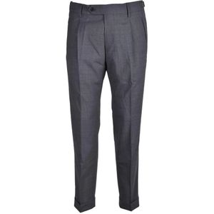 Berwick, Heren, Broeken, Grijs, Maat: L Wol,
