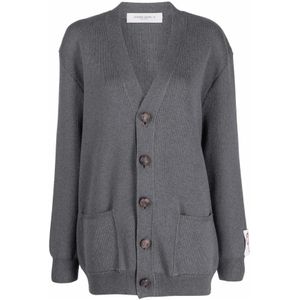 Golden Goose, Dames, Truien, Grijs, Maat: M