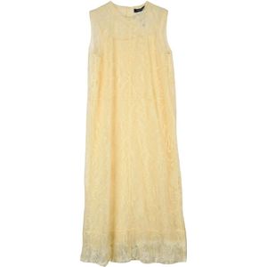 Fabiana Filippi, Dames, Jurken, Geel, Maat: L Polyamide,