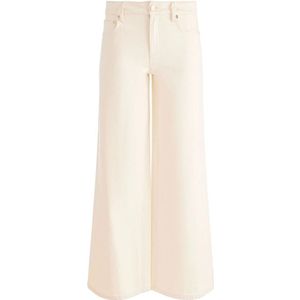 Alice + Olivia, Dames, Broeken, Wit, Maat: W28