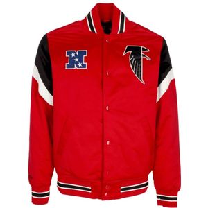 Mitchell & Ness, Heren, Jassen, Rood, Maat: S Zijde,