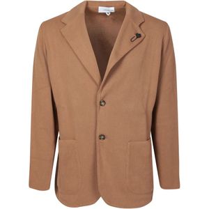 Lardini, Heren, Jassen, Beige, Maat: L Katoen,
