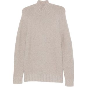 Alpha Studio - Turtleneck Trui - Grijs - Wol en Kasjmier