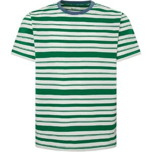 Pepe Jeans, Heren, Tops, Groen, Maat: L