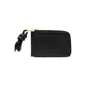 Jacquemus Wallets & Cardholders , Black , Dames , Maat: ONE Size