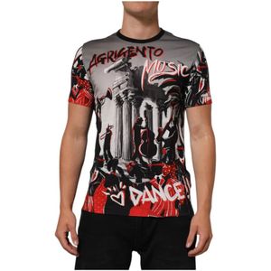 Dolce & Gabbana, Heren, Tops, Veelkleurig, Maat: M Katoen,