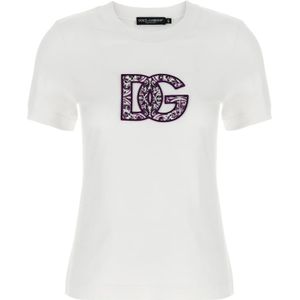 T-shirts - Wit - Graphic Print Tee Wo