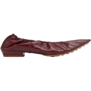 Bottega Veneta, Dames, Schoenen, Rood, Maat: 36 EU Leer,