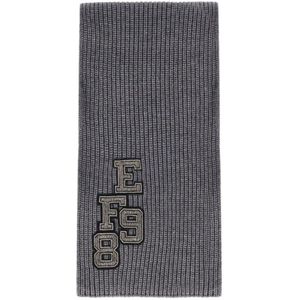 Elisabetta Franchi, Dames, Accessoires, Grijs, Maat: ONE Size Wol,