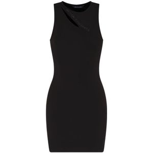 Armani Exchange, Dames, Jurken, Zwart, Maat: M