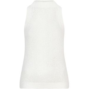 Dante 6, Dames, Tops, Wit, Maat: S Katoen,