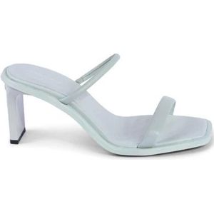 Calvin Klein, Dames, Schoenen, Groen, Maat: 38 EU Leer,