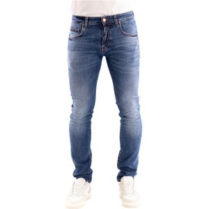 Don The Fuller, Heren, Jeans, Blauw, Maat: W31 Katoen,