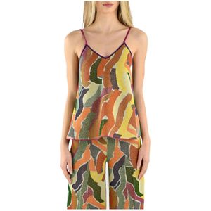 Circus Hotel, Dames, Tops, Veelkleurig, Maat: XS Viscose,