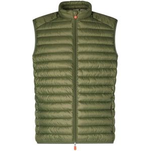 Save The Duck, Heren, Jassen, Groen, Maat: 4XL Nylon,