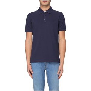 Fay, Heren, Tops, Blauw, Maat: XL Katoen,