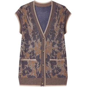 Mes Demoiselles, Dames, Truien, Veelkleurig, Maat: XS Viscose,