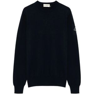 Roy Roger's, Heren, Sweatshirts & Hoodies, Blauw, Maat: S Katoen,