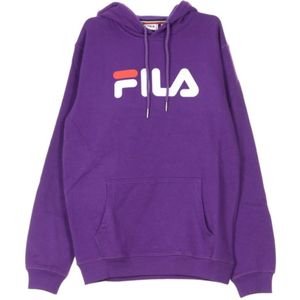 Fila, Heren, Sweatshirts & Hoodies, Paars, Maat: XL Leer,