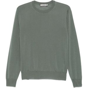Canali, Heren, Truien, Groen, Maat: 3XL Wol,
