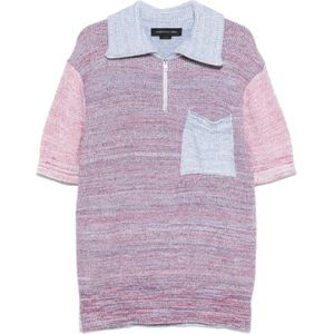 Federico Cina, Heren, Truien, Veelkleurig, Maat: M Katoen,