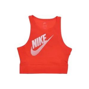 Nike Rode Picante Tank Top - Streetwear Collectie , Red , Dames , Maat: M