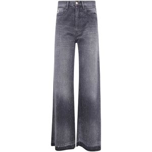 Lois, Dames, Jeans, Grijs, Maat: W27