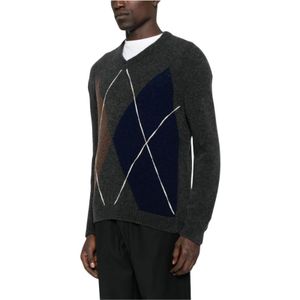 Scaglione, Heren, Truien, Veelkleurig, Maat: M Wol,