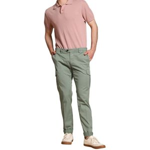 Mason's, Heren, Broeken, Groen, Maat: 3XL Katoen,