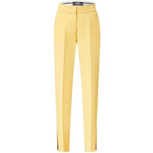 Jacquemus, Dames, Broeken, Geel, Maat: XS Katoen,